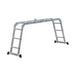 UNIVERSAL ALUMINUM LADDER 4X3 KTN VM103 - Строителни стълби и скелета<<<Строителни материали<<<Praktiker&&&Строителни