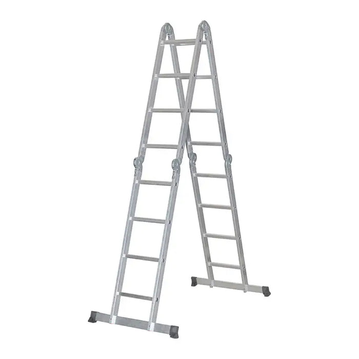 UNIVERSAL ALUMINUM LADDER 4X4 ARON MH404 - Строителни стълби и скелета<<<Строителни материали<<<Praktiker&&&Строителни