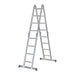 UNIVERSAL ALUMINUM LADDER 4X4 ARON MH404 - Строителни стълби и скелета<<<Строителни материали<<<Praktiker&&&Строителни