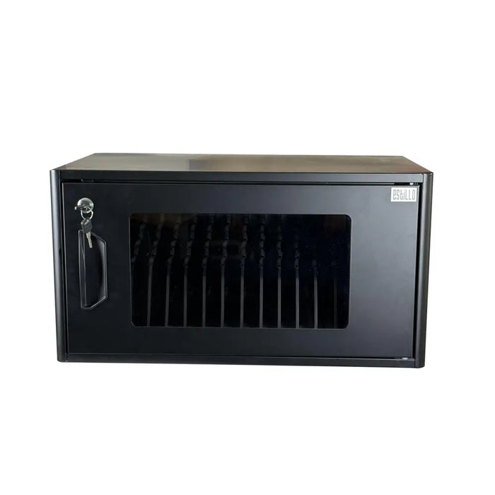Universal cabinet for charging up to 12 pcs. Estillo IP-2312 tablets for wall mounting or freestanding 12 x USB-C ports