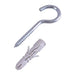 UNIVERSAL DOWEL WITH C-HOOK F8X40MM 4 PCS SMART - Комплекти дюбели и винтове<<<Дюбели<<<Инструменти и