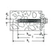UNIVERSAL DOWEL WITH SCREW 10X80 FUS K 4 PCS. FISCHER DUOXPAND - Комплекти дюбели<<<Дюбели<<<Инструменти и