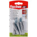 UNIVERSAL DOWEL WITH SCREW F8X50MM 5 PCS FISCHER UX RSK - Комплекти дюбели и винтове<<<Дюбели<<<Инструменти и