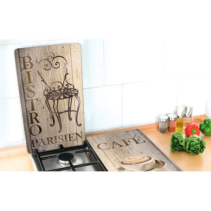 UNIVERSAL GLASS PANEL 2 PCS BISTRO WENKO - Аксесоари за сервиране и прибори за хранене<<<Домашни