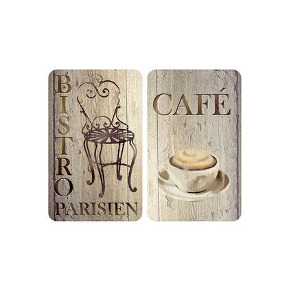 UNIVERSAL GLASS PANEL 2 PCS BISTRO WENKO - Аксесоари за сервиране и прибори за хранене<<<Домашни