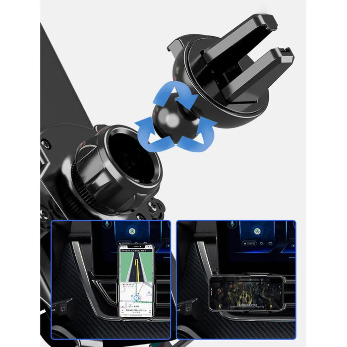 Universal Gravity Car Holder Dark Gray (YC05) - Cell phone holders<<<HurtelXML