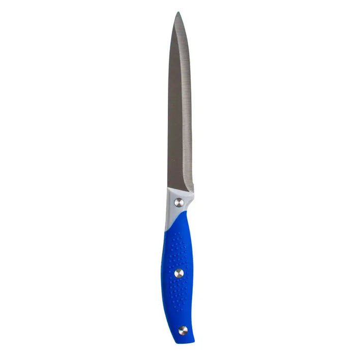 UNIVERSAL KNIFE WITH RUBBER HANDLE 13CM BRIO - Дъски ножове и белачки<<<Домашни потреби<<<Кухня<<<Praktiker
