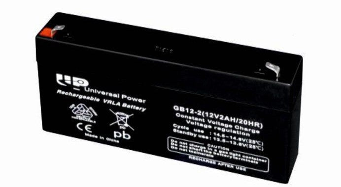 UNIVERSAL POWER GB12-2 VRLA 12V 2AH