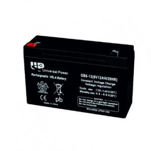 UNIVERSAL POWER GB6-12 VRLA 6V 12AH