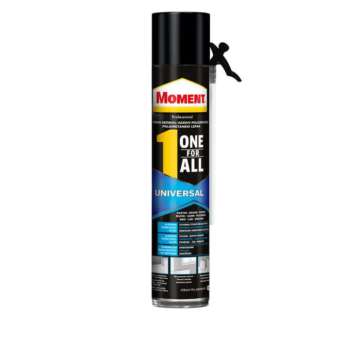 UNIVERSAL PU ADHESIVE MOMENT - Монтажна пяна<<<Уплътнители и фуги<<<Строителни материали<<<Praktiker&&&Полиуретанова