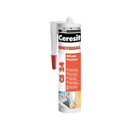UNIVERSAL SILICONE CERESIT CS 24 - Силикони и акрили<<<Лепила за плочки фуги силикони и