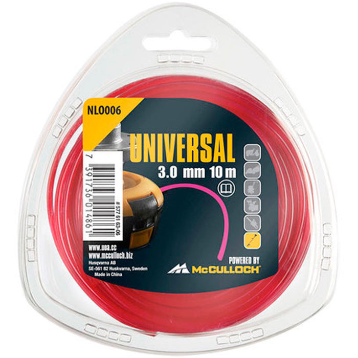 MOTORCYCLE HAIR CORD 3.0MM 10M UNIVERSAL