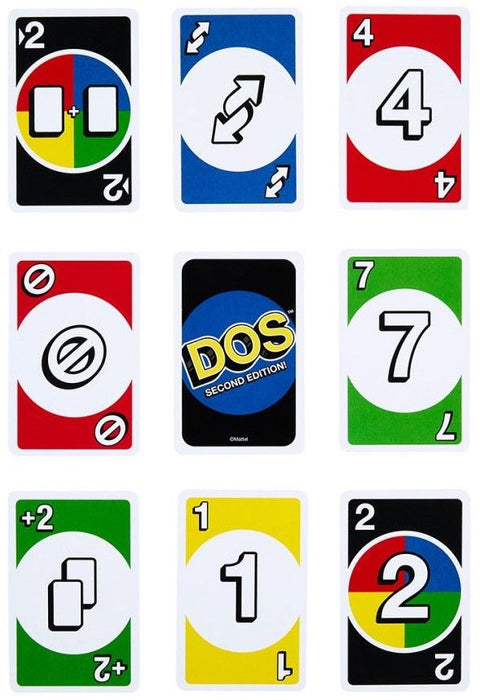 Card Game Mattel UNO DOS (FR)
