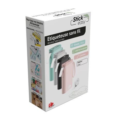 Label mini printer STICK EASY UP21, wireless monochrome, white
