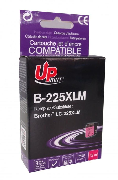 Inkjet UPRINT LC225XL BROTHER, Magenta