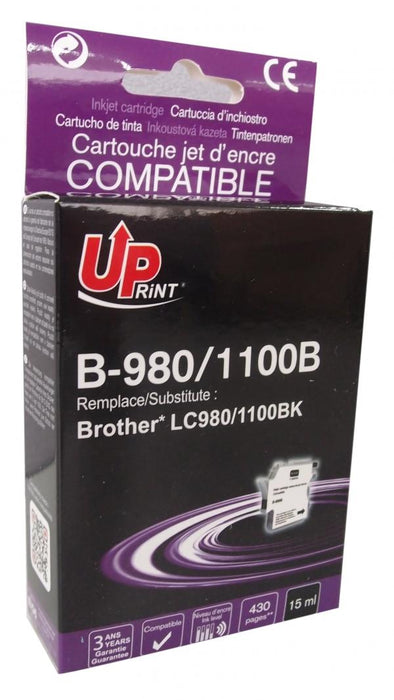 Inkjet UPRINT LC980/1100 BROTHER, Black
