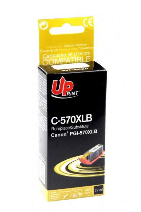 Inkjet UPRINT PGI 570XL CANON, Black