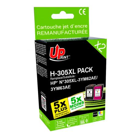 Inkwell UPRINT set HP 305XL BK+color, 3YM63AE, 3YM62AE