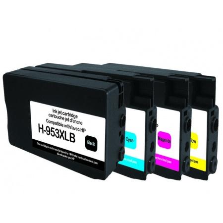 Inkjet UPRINT HP 953XL, Set, OfficeJet Pro 8210/8710/7720, (Bk+C+Y+M)