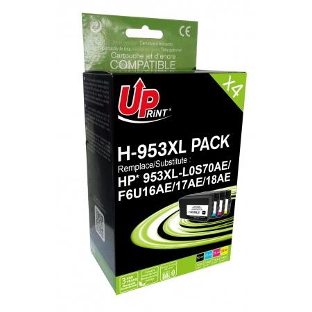 Inkjet UPRINT HP 953XL, Set, OfficeJet Pro 8210/8710/7720, (Bk+C+Y+M)
