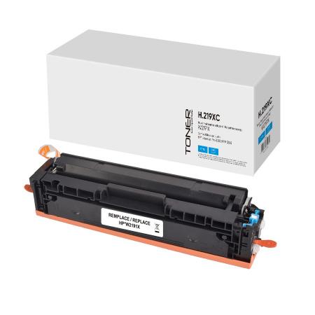 Toner cartridge co. CYAN HP W2191X, HP 219X, HP Color LJ Pro MFP 3302, LJ Pro 3202, 2500k. Uprint