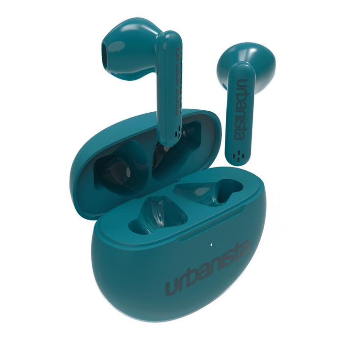 URBANISTA AUSTRIN Bluetooth earphones black 20 hours total playtime Touch controls green