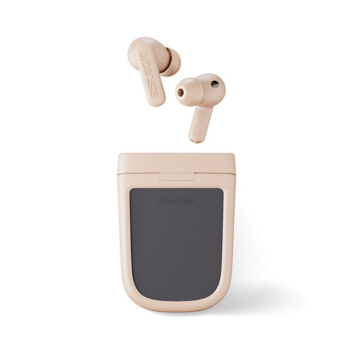 URBANISTA PHOENIX earphones Soral charging Hybrid active noise cancelling Playtime 8 hours Water resistant IPX4 dessert rose