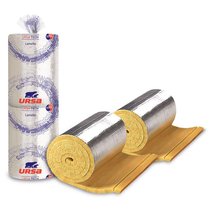 GLASS MINERAL WOOL WITH URSA LAMELLA FOIL