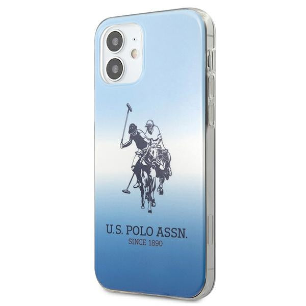 US Polo Assn. Gradient Pattern Collection iPhone 12 mini Case - Blue - Cell phone cases and covers<<<HurtelXML