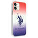 US Polo Assn. Gradient Pattern Collection iPhone 12 mini Case - Red and Blue - Cell phone cases and covers<<<HurtelXML