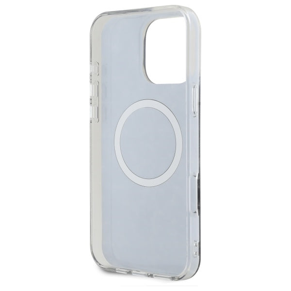 US Polo IML Ring MagSafe Case for iPhone 16 Pro Max - Black