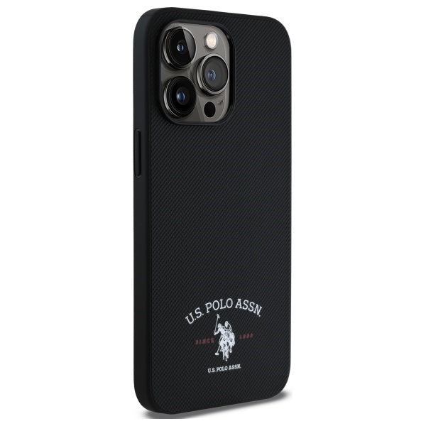 US Polo USHCP15XPARK iPhone 15 Pro Max 6.7" black/black Printed DH Logo