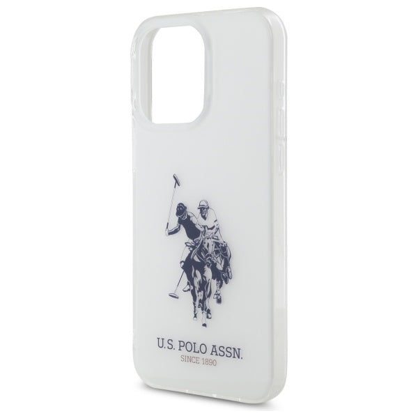 US Polo USHCP15XTPUHRBH iPhone 15 Pro Max 6.7" white Shiny Big Logo