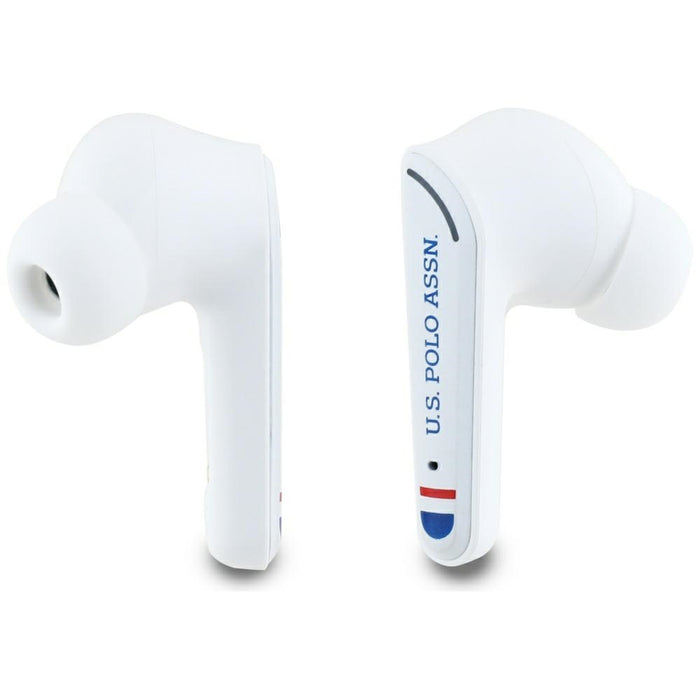 TWS US Polo DH Logo Bluetooth Headphones - White