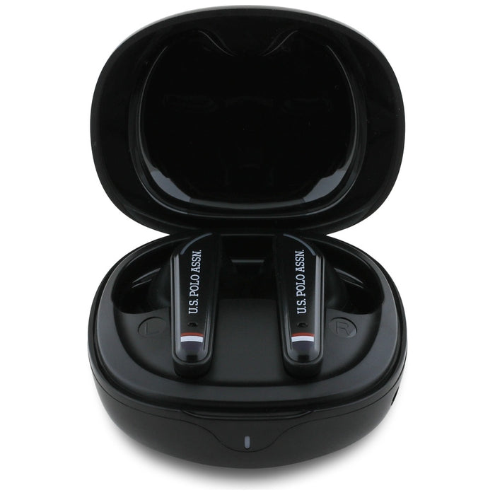 TWS US Polo DH Logo Bluetooth Headphones - Black
