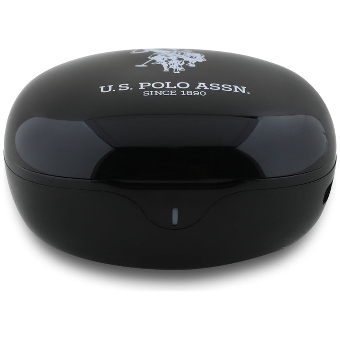 TWS US Polo DH Logo Bluetooth Headphones - Black