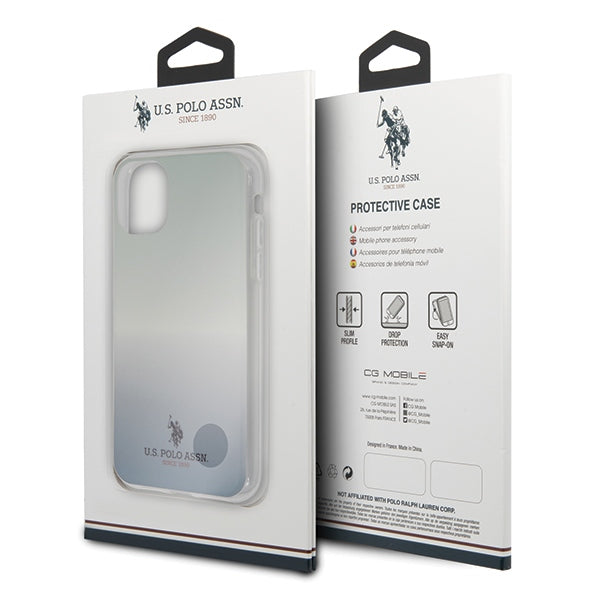 US Polo USHCN65TRDGLB iPhone 11 Pro Max blue/blue Gradient Pattern Collection