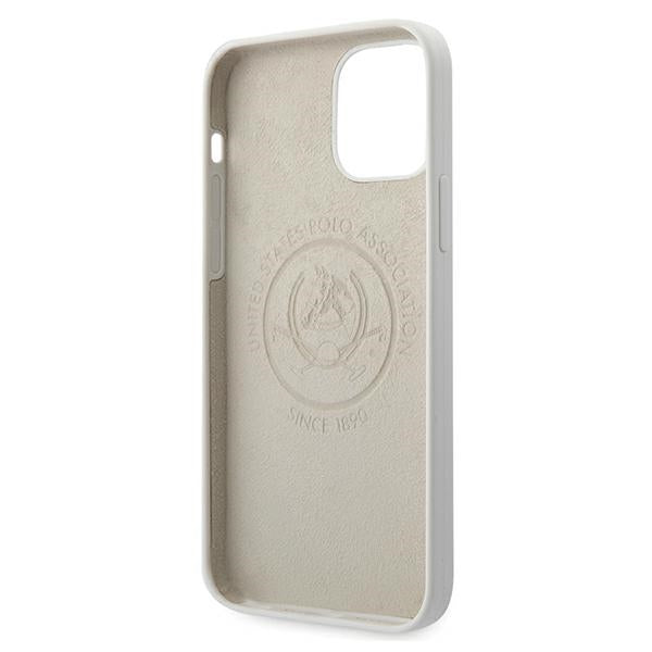 US Polo USHCP12LSLHRWH iPhone 12 Pro Max 6.7" white/white Silicone Collection