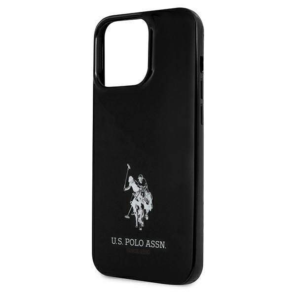 US Polo USHCP13LUMHK iPhone 13 Pro / 13 6.1" black/black hardcase Horses Logo