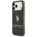 US Polo DH and Bottom Stripe Logo MagSafe Case for iPhone 17 Pro Max - Black - Cell phone cases and covers<<<HurtelXML