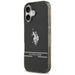 US Polo DH and Bottom Stripe Logo MagSafe iPhone 17 Case - Black - Cell phone cases and covers<<<HurtelXML