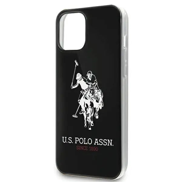 US Polo Shiny Big Logo Case for iPhone 12 / 12 Pro 6.1’’ - Black - Cell phone cases and covers<<<HurtelXML