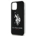 US Polo Shiny Big Logo Case for iPhone 12 / 12 Pro 6.1’’ - Black - Cell phone cases and covers<<<HurtelXML