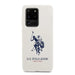 US Polo Silicone Collection Case for Samsung Galaxy S20 Ultra - White - Cell phone cases and covers<<<HurtelXML