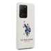 US Polo Silicone Collection Case for Samsung Galaxy S20 Ultra - White - Cell phone cases and covers<<<HurtelXML