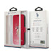 US Polo USFLBKP12MPUGFLRE iPhone 12/12 Pro 6,1’’ czerwony/red book Polo Embroidery Collection - Cell phone cases