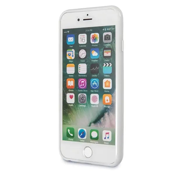 US Polo USHCI8PCSTRB iPhone 7/8/SE 2020 / SE 2022 biały/white Tricolor Pattern Collection - Cell phone cases