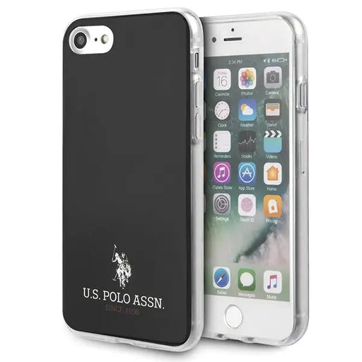US Polo USHCI8TPUBK iPhone 7/8/SE 2020 / SE 2022 czarny/black Shiny - Cell phone cases and covers<<<HurtelXML
