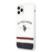 US Polo USHCN65PCSTRB iPhone 11 Pro Max biały/white Tricolor Pattern Collection - Cell phone cases