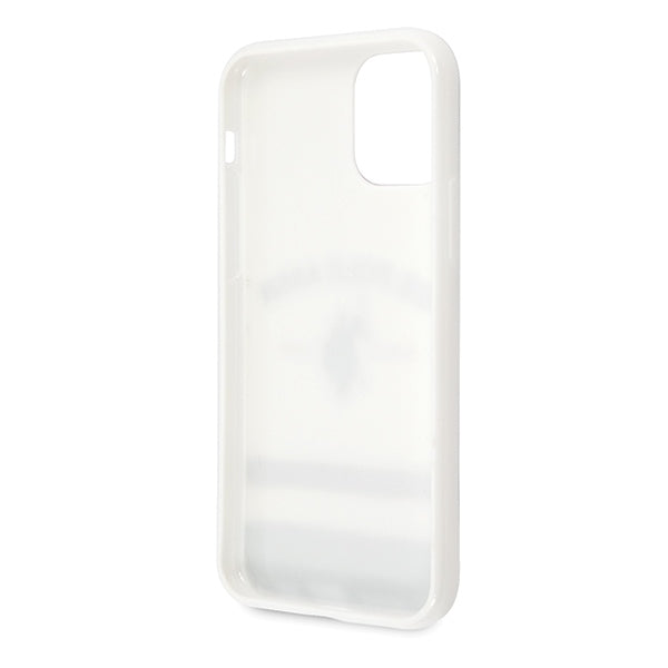 US Polo USHCN65PCSTRB iPhone 11 Pro Max biały/white Tricolor Pattern Collection - Cell phone cases